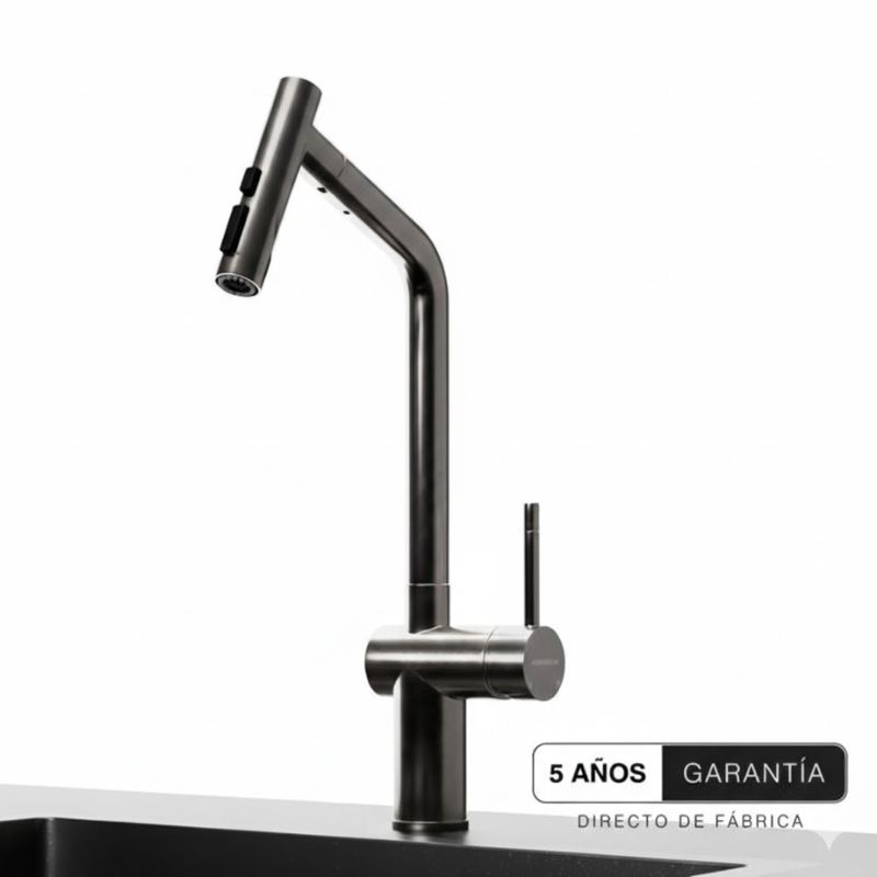 GIFERIA COCINA GLOW STEEL  - Griferias - JOHNSON