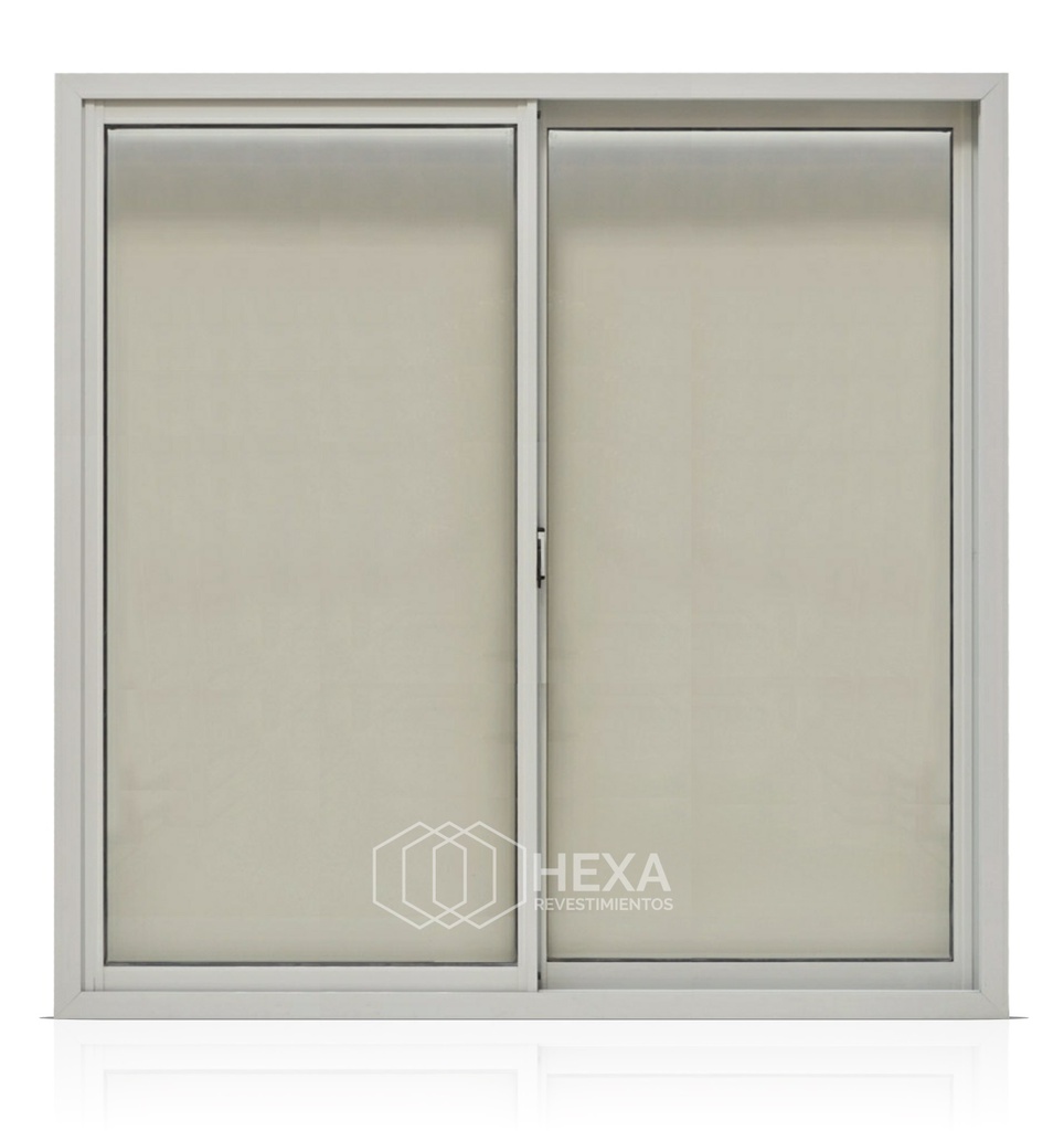 VENTANA CORREDIZA 150x150 VIDRIO ENTERO 