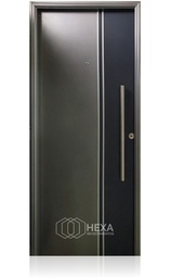 [00070080CI] OFERTA! Puerta BICOLOR (70) -80cm - Champagne - Izquierda - Linea PAVIR