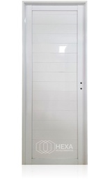 [5744] HFA PUERTA ALUMINIO TUBULAR 36mm - CIEGA - 80cm - Izquierda